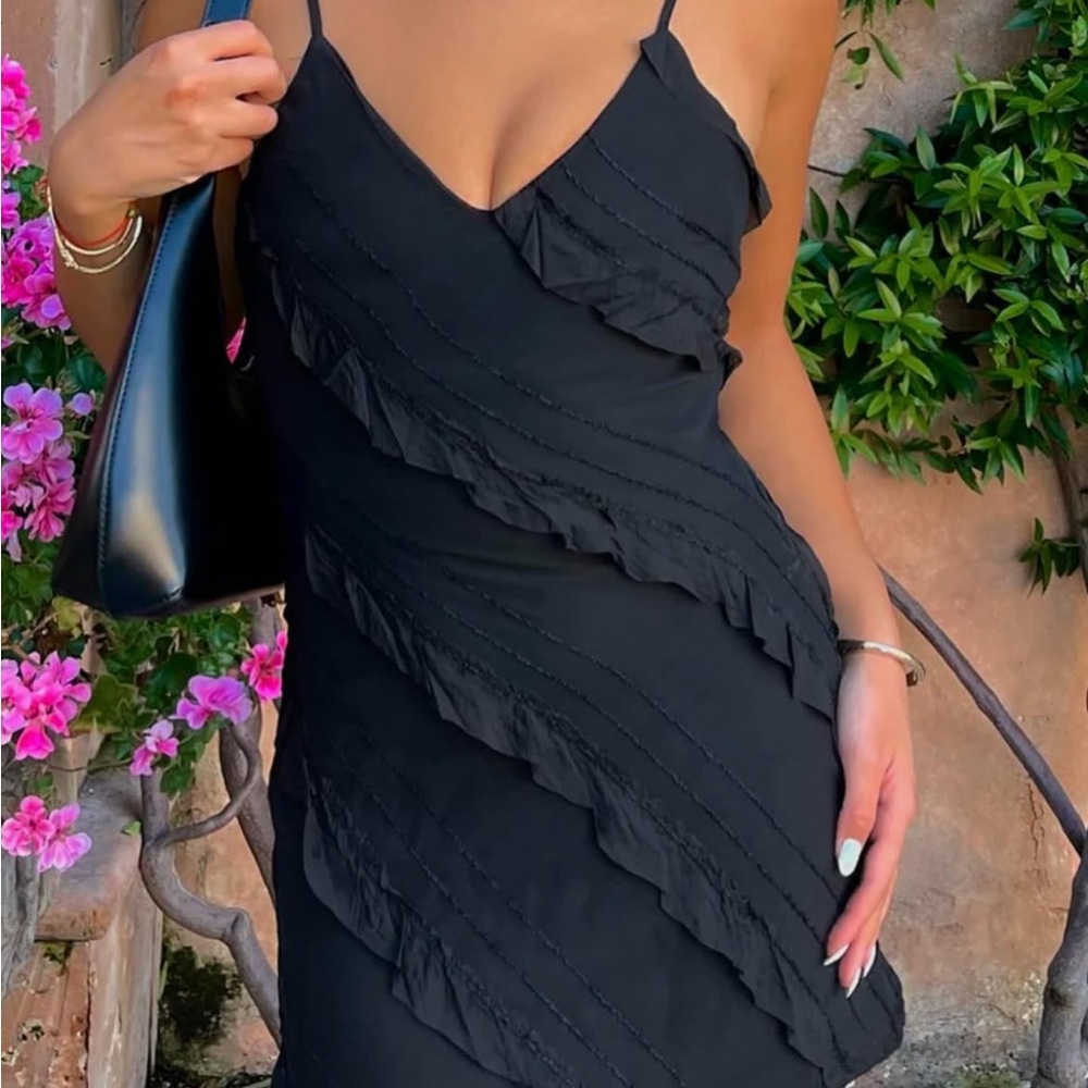 Elegant Black Women's Dress